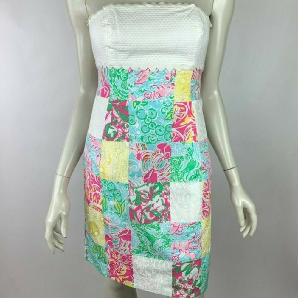 Lilly Pulitzer Franco Dress Multi State Of Mind